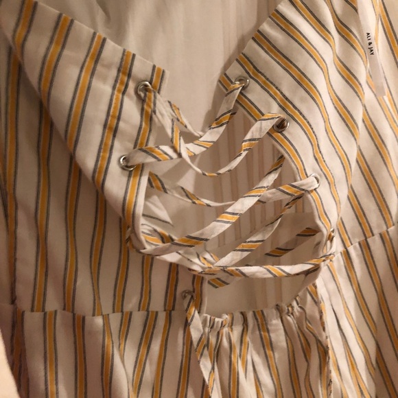 ali & jay strapless jumpsuit - Picture 5 of 6